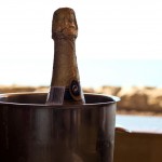 Champagne in ice bucket