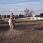 child on horse child on horse